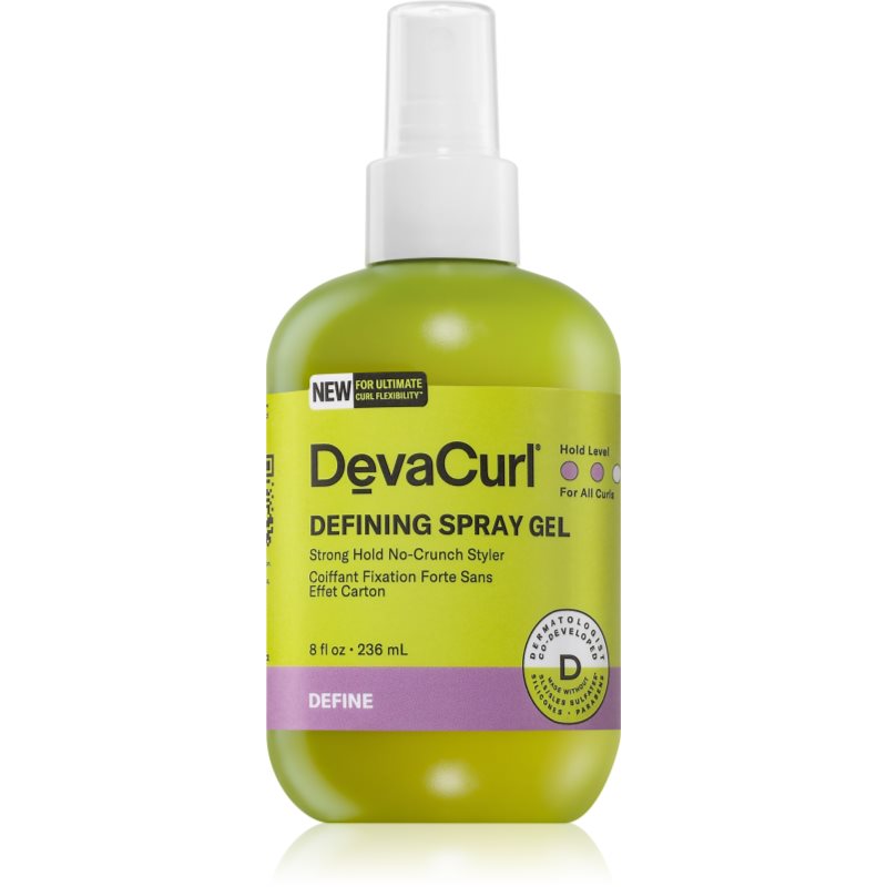 DevaCurl Define spray pentru fixare pentru par ondulat si cret 236 ml