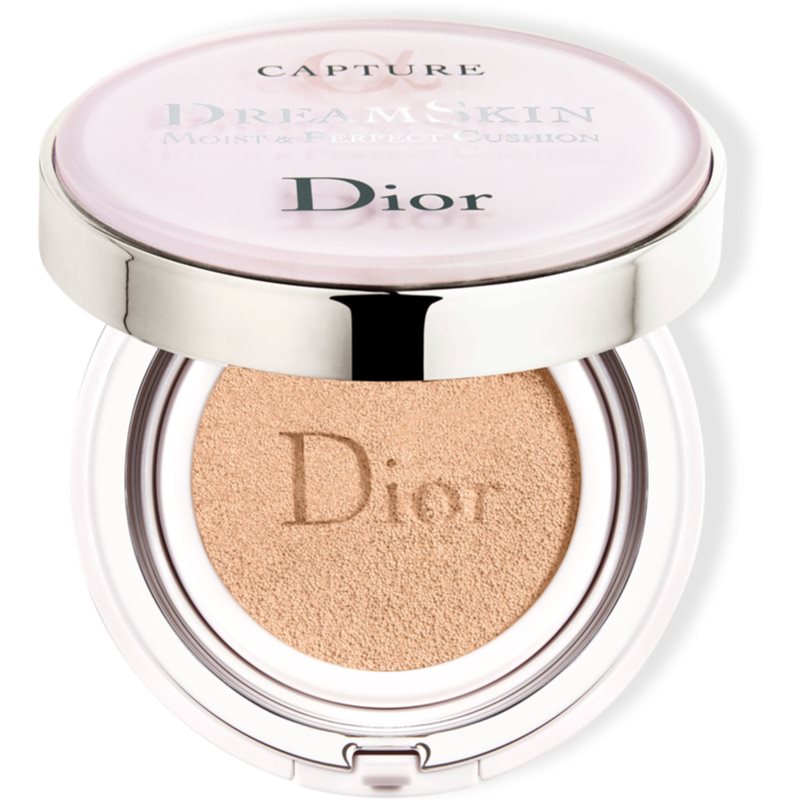 DIOR Capture Dreamskin Moist & Perfect Cushion feuchtigkeitsspendendes Make-up im Schwamm SPF 50 Farbton 010 2x15 g