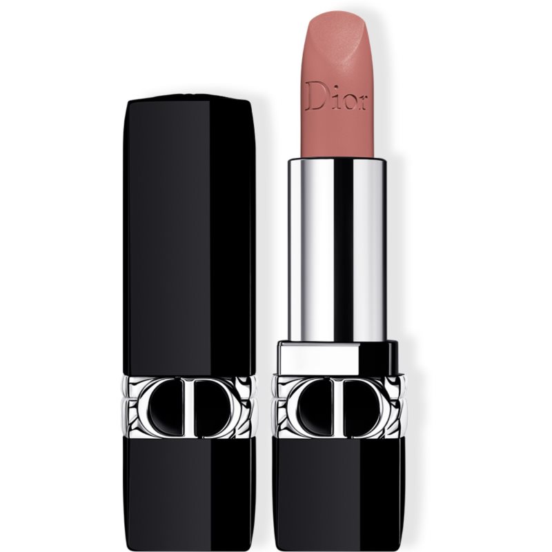 DIOR Rouge Dior ruj cu persistenta indelungata reincarcabil culoare 505 Sensual Matte 3,5 g