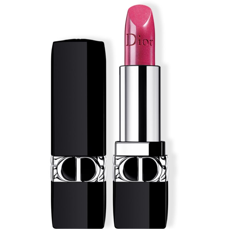 DIOR Rouge Dior ruj cu persistenta indelungata reincarcabil culoare 678 Culte Metallic 3,5 g