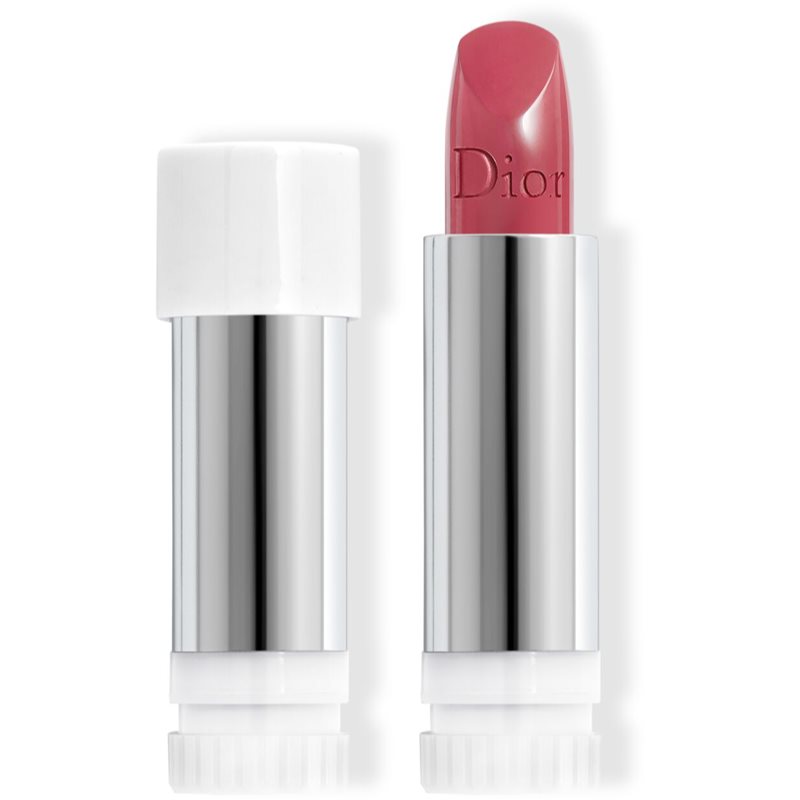 DIOR Rouge Dior The Refill ruj cu persistenta indelungata rezervă culoare 663 Désir Satin 3,5 g