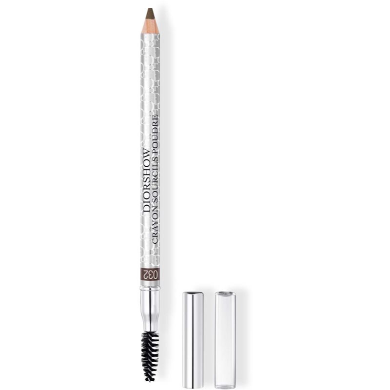 DIOR Diorshow Crayon Sourcils Poudre creion pentru sprâncene rezistent la apă culoare 032 Dark Brown 1,19 g
