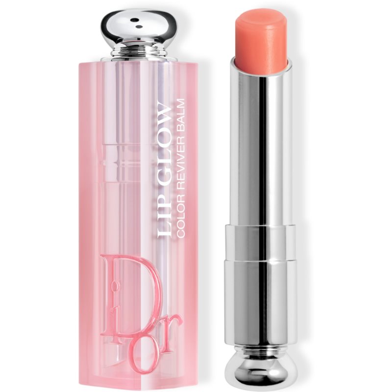 DIOR Dior Addict Lip Glow Natural glow custom color reviving lip balm - 24h* hydration - 97%** natural-origin ingredients shade 004 Coral 3,2 g