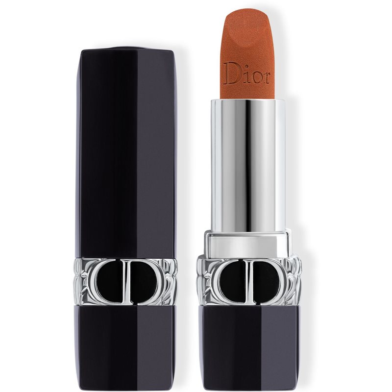 DIOR Rouge Dior ruj cu persistenta indelungata reincarcabil culoare 200 Nude Touch 3,5 g