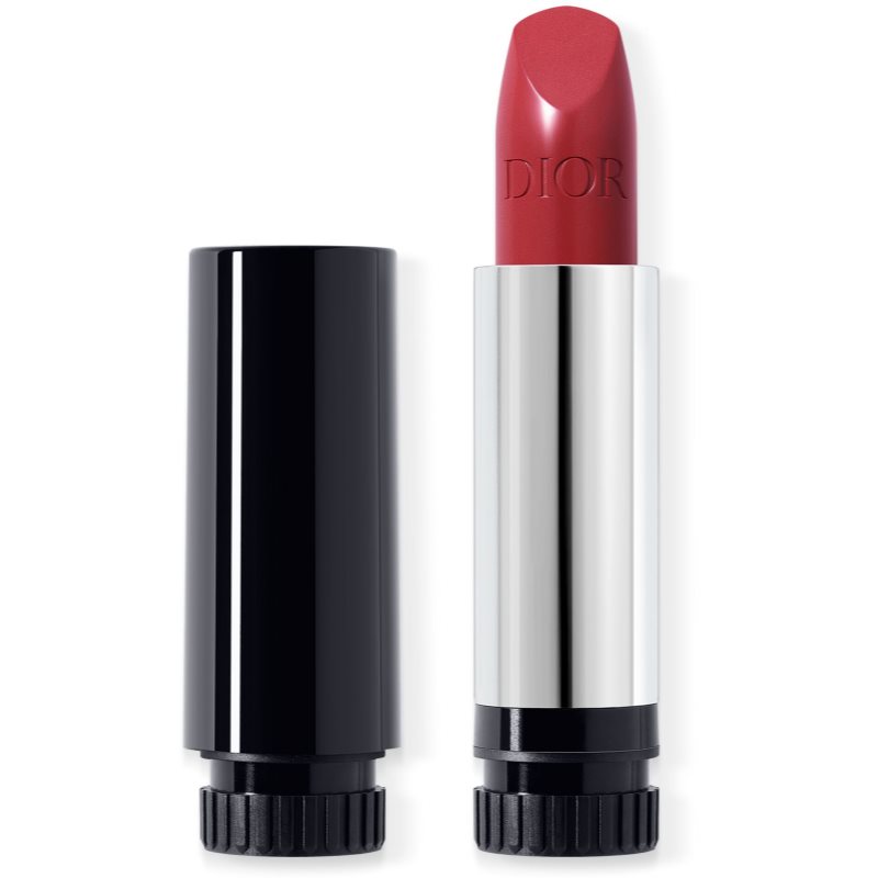 DIOR Rouge Dior The Refill ruj cu persistenta indelungata rezervă culoare 525 Chérie Satin 3,5 g