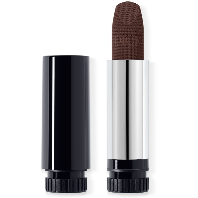 DIOR Rouge Dior The Refill ruj cu persistenta indelungata rezervă culoare 500 Nude Soul Velvet 3,5 g