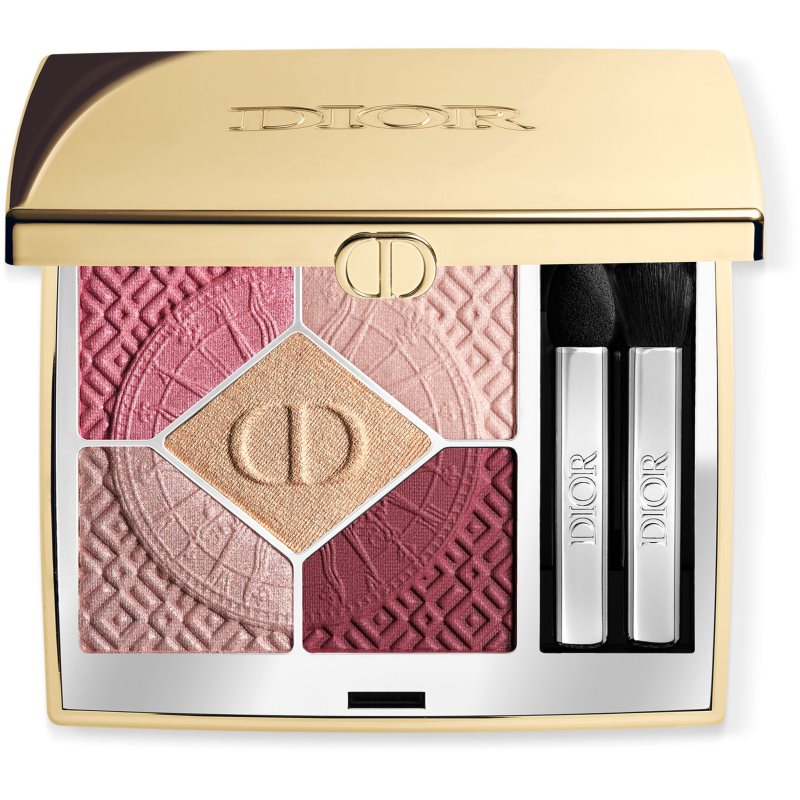 DIOR Diorshow 5 Couleurs Couture paletă cu farduri de ochi editie limitata culoare 643 Golden Masquerade 7 g