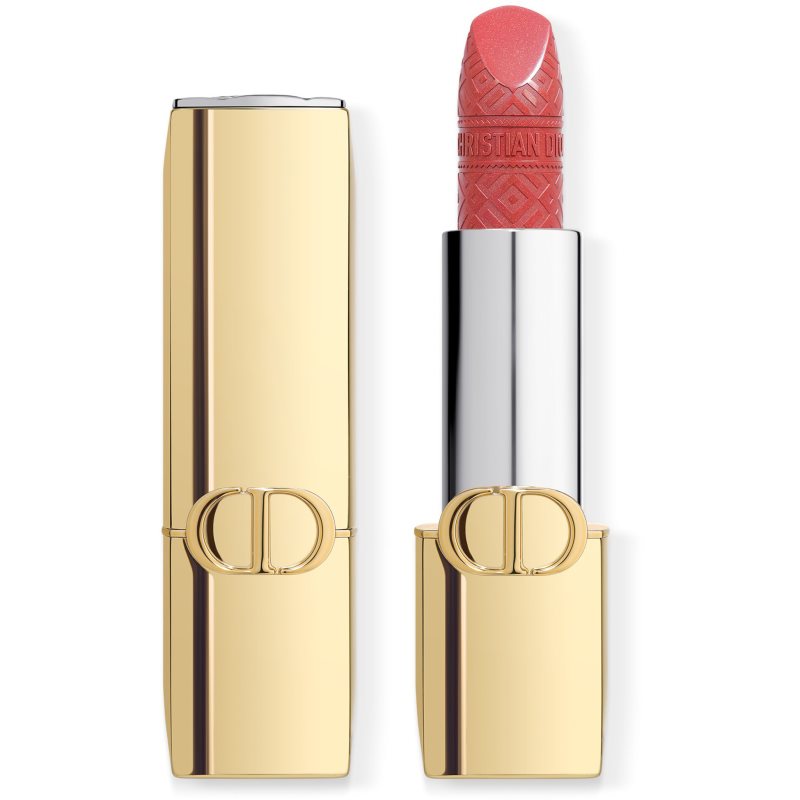 DIOR Rouge Dior ruj cu persistenta indelungata editie limitata culoare 374 Royal Coral Satin 3.5 g