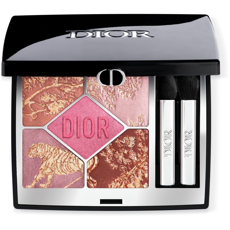 DIOR Diorshow 5 Couleurs Couture paletă cu farduri de ochi editie limitata culoare 974 Pink Riviera 7 g
