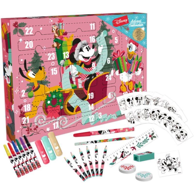 Disney Minnie Mouse Advent Calendar Calendar de Crăciun (pentru copii)