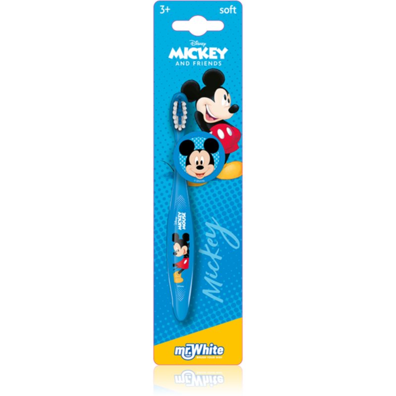 Disney Mickey Toothpaste periuta de dinti pentru copii 3 y+ 1 buc