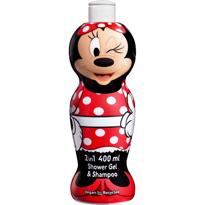 Disney Minnie 2 in 1 gel de dus si sampon pentru copii 400 ml