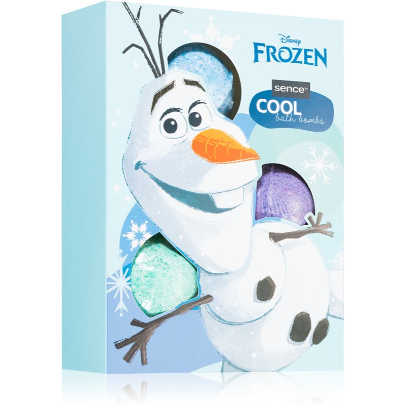 Disney Frozen Shower Gel and Shampoo Bombe efervescente de baie 3x50 g