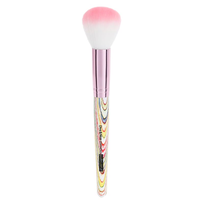 Diva & Nice Cosmetics Accessories Brush pensula pentru pudra MAX 519/01 1 buc