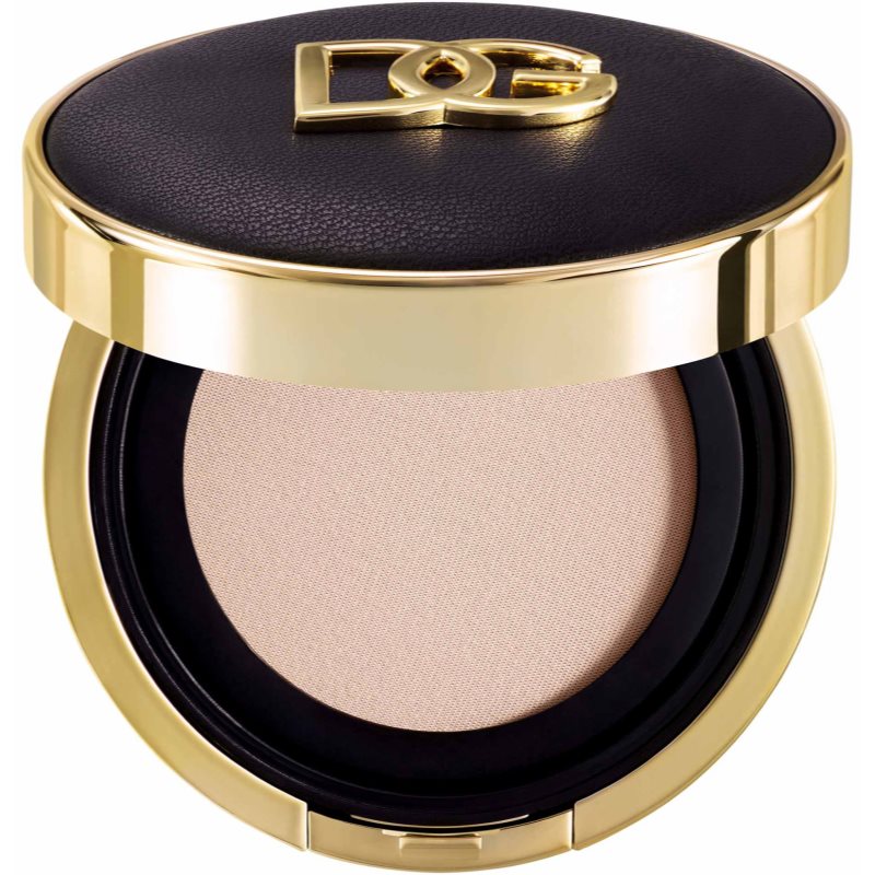 Dolce&amp;Gabbana Fresh Rose Glow Cushion fond de ten iluminator și hidratant SPF 50+ culoare 1C 15 g