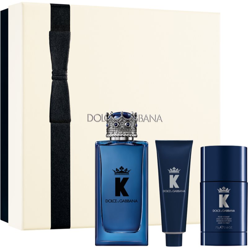 Dolce&Gabbana K by Dolce & Gabbana EDP Trio Gift Set set cadou pentru bărbați