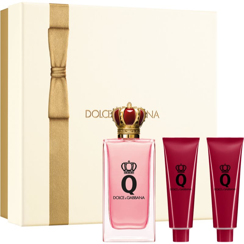 Dolce&Gabbana Q by Dolce&Gabbana EDP Trio Gift Set set cadou pentru femei