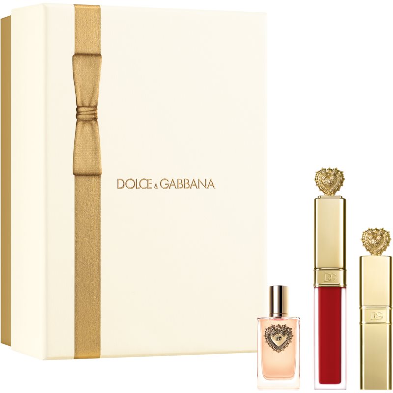 Dolce&Gabbana Devotion Trio Gift Set With Mini EDP set cadou pentru femei