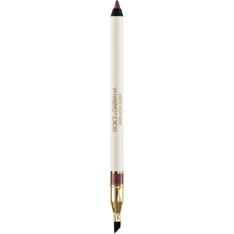 Dolce&Gabbana Sleek Kohl Glider eyeliner khol cu pensula culoare 03 Roaring Burgundy - Deep Warm Red 1.2 g
