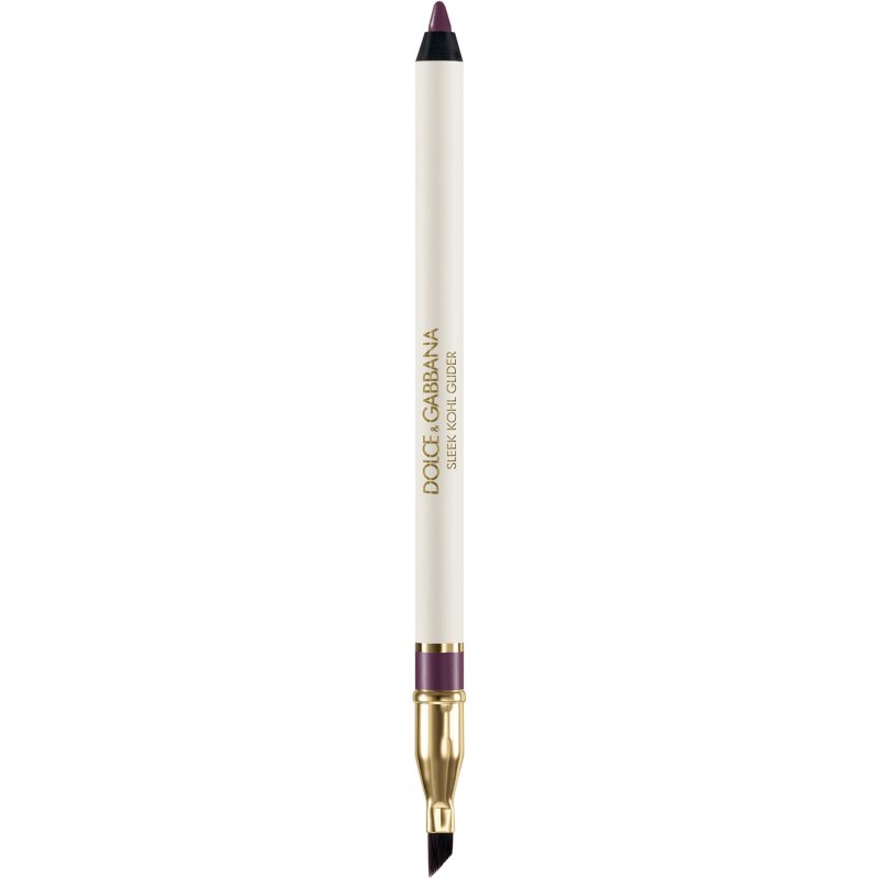 Dolce&Gabbana Sleek Kohl Glider eyeliner khol cu pensula culoare 05 Vibrant Plum - Red Toned Purple 1.2 g