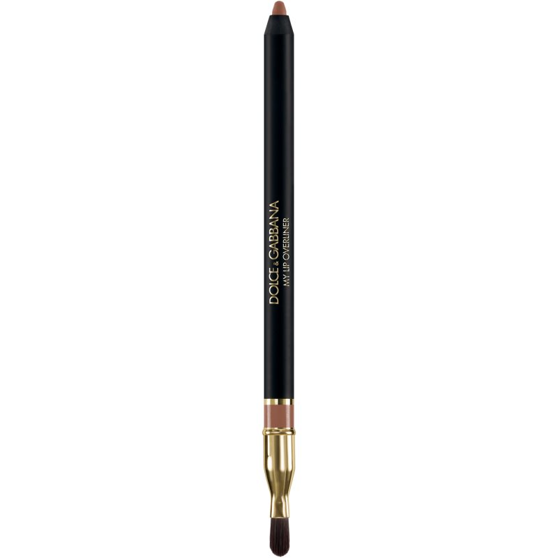 Dolce&Gabbana Classic My Lip Overliner creion contur pentru buze cu pensula culoare 02 My Brownie Nude - Soft Brown Nude 1.2 g
