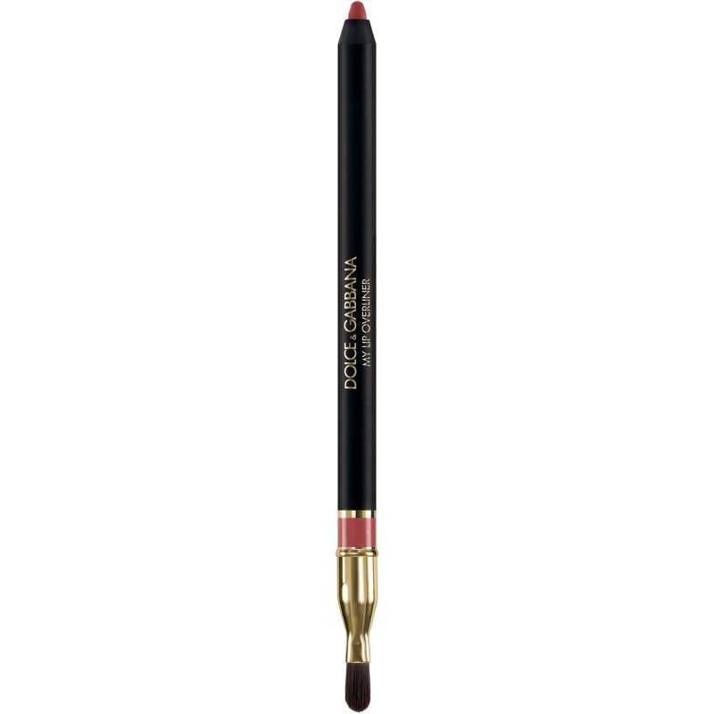 Dolce&Gabbana Classic My Lip Overliner creion contur pentru buze cu pensula culoare 07 My Crimson Red - Muted Dark Pink Rosy Red 1.2 g Dolce&Gabbana Classic My Lip Overliner creion contur pentru buze cu pensula culoare 07 My Crimson Red - Muted Dark Pink Rosy Red 1.2 g