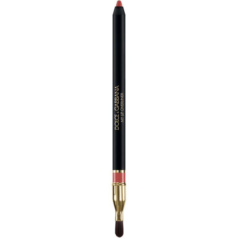 Dolce&Gabbana My Lip Overliner creion contur pentru buze cu pensula culoare 10 My Pinky Coral - Pink Muted Coral 1.2 g