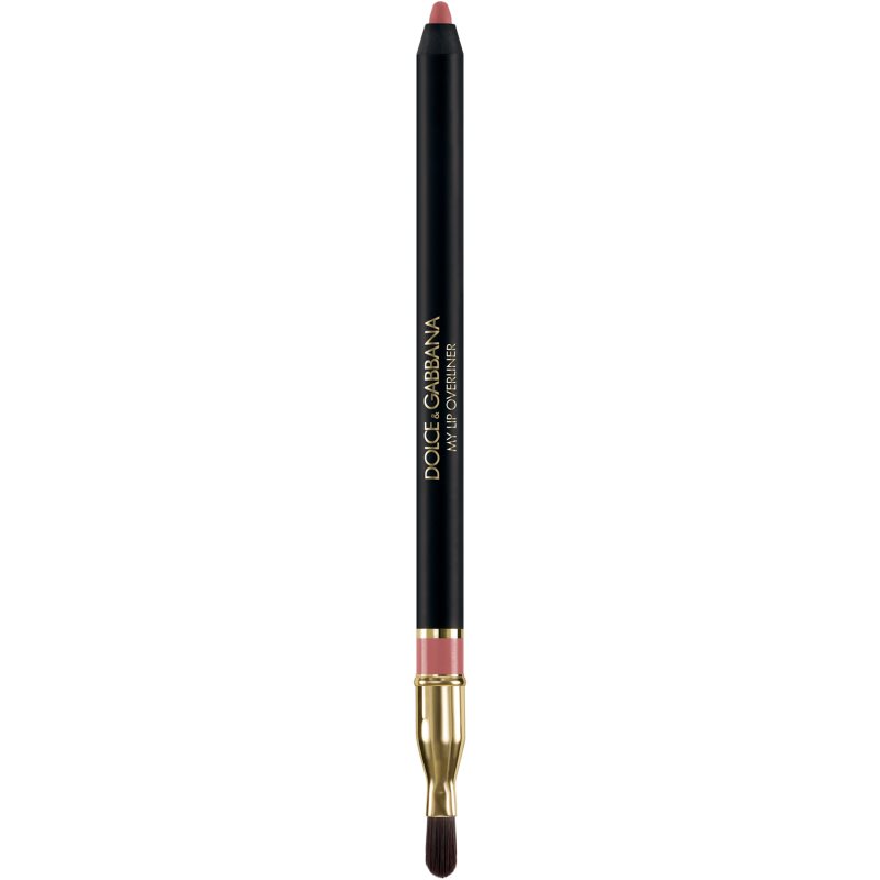 Dolce&Gabbana Classic My Lip Overliner creion contur pentru buze cu pensula culoare 12 My Pastel Pink - Fair Cool Toned Pink 1.2 g