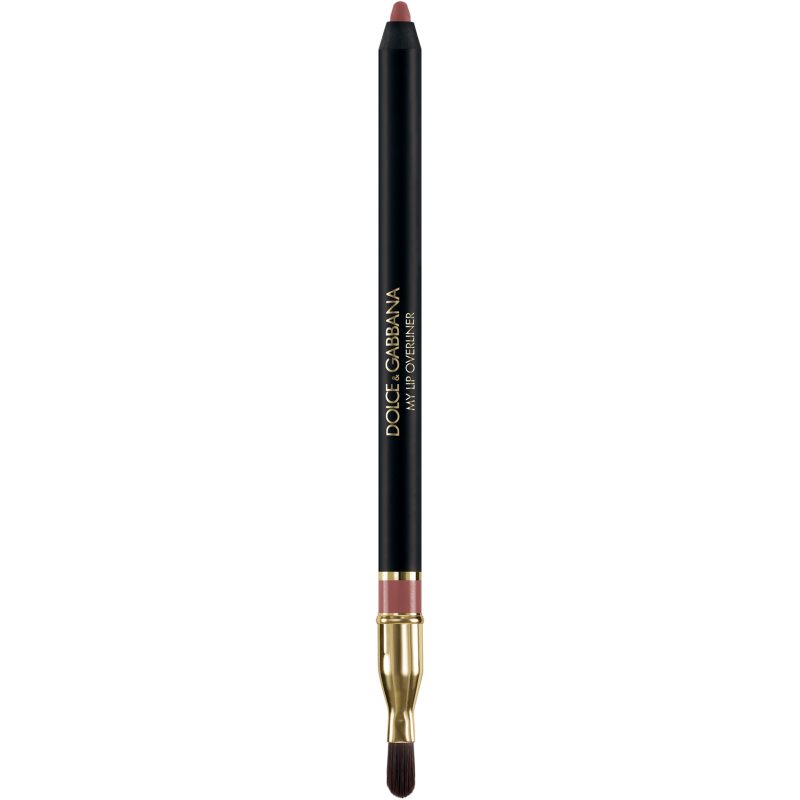 Dolce&Gabbana My Lip Overliner creion contur pentru buze cu pensula culoare 14 My Rosewood Pink - Rosy Neutral Toned Pink 1.2 g
