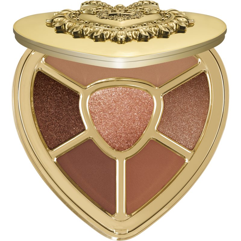 Dolce&Gabbana Flawless Ever Icon Eye Palette paletă cu farduri de ochi culoare 01 Amber Venus - Iconic Browns 6.5 g