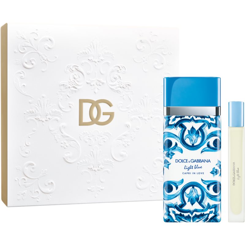 Dolce&Gabbana Light Blue Capri In Love Gift Set set cadou pentru femei