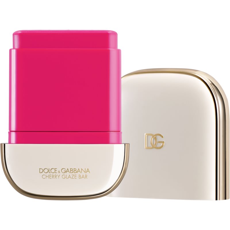 Dolce&Gabbana Cherry Glaze Bar fard de obraz solid cremos stick culoare 02 Smitten Pink - Fuchsia 11 g