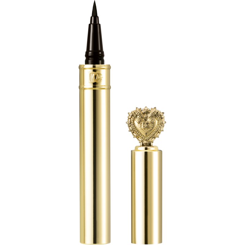 Dolce&Gabbana Flawless Everink Liner fixare pe termen lung pentru ochi culoare 01 Total Black - True Jet Black 0.4 ml