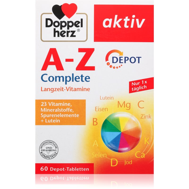 Doppelherz Aktiv A-Z Complete Tabletten zur Förderung der physischen und mentalen Gesundheit 126 g
