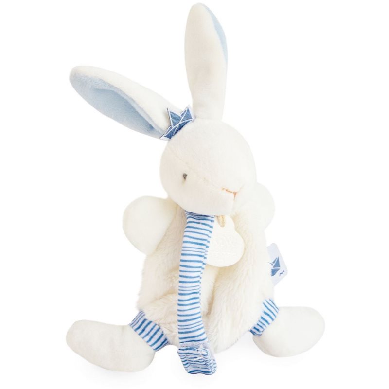 Doudou Gift Set Bunny With Pacifier set cadou pentru nou-nascuti si copii Blue 1 buc