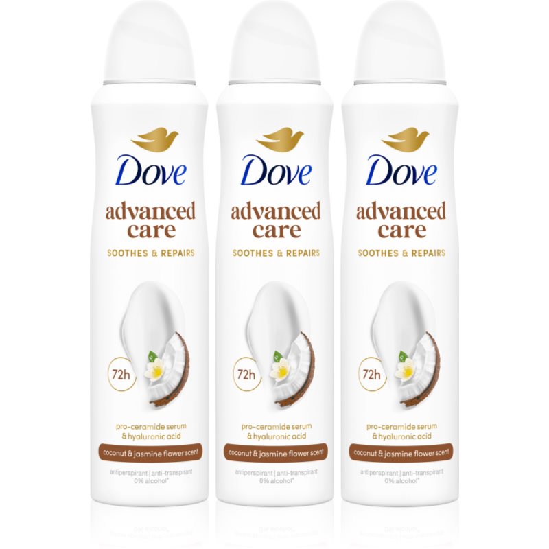 Dove Advanced Care Coconut & Jasmine Flower Scent set