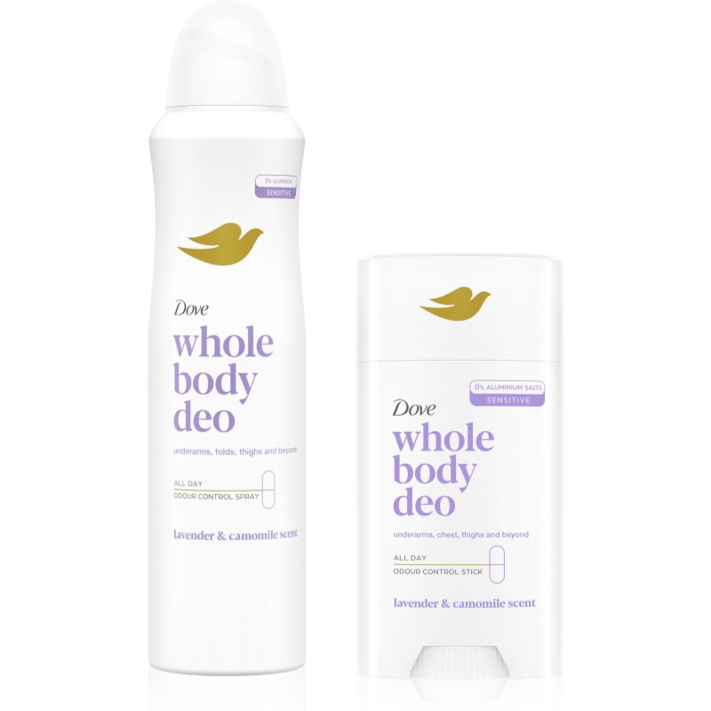 Dove Lavender & Chamomile set pentru corp