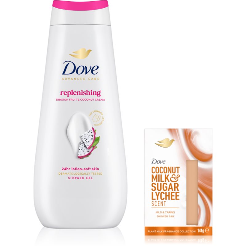 Dove Advanced Care set in dus