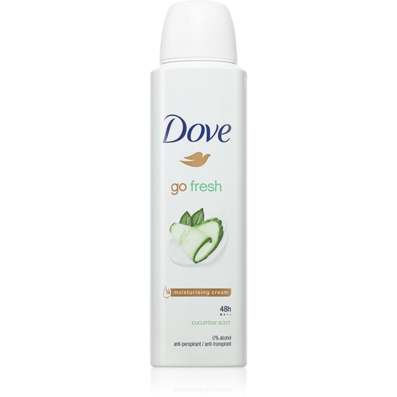 Dove Go Fresh Fresh Touch Antiperspirant 48 Std. Gurke und grüner Tee 150 ml