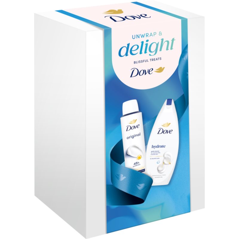 Dove Unwrap & Delight set cadou pentru femei