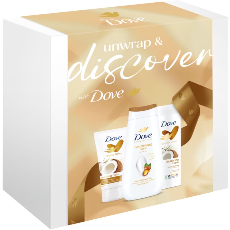 Dove Unwrap & Discover set cadou pentru femei