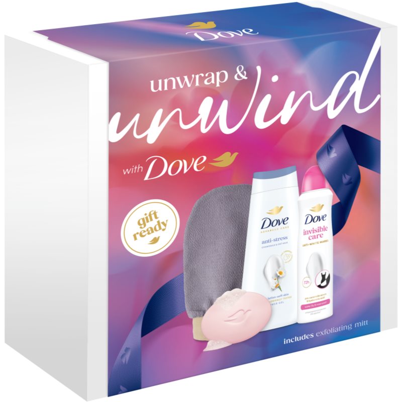 Dove Unwrap & Unwind Unwrap & Refresh set cadou pentru femei