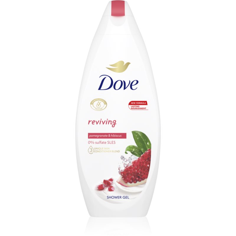 Dove Reviving Pomegranate & Hibiscus gel de dus hranitor 250 ml