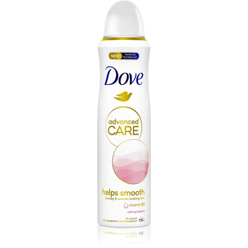 Dove Advanced Care Helps Smooth spray anti-perspirant 72 ore 150 ml