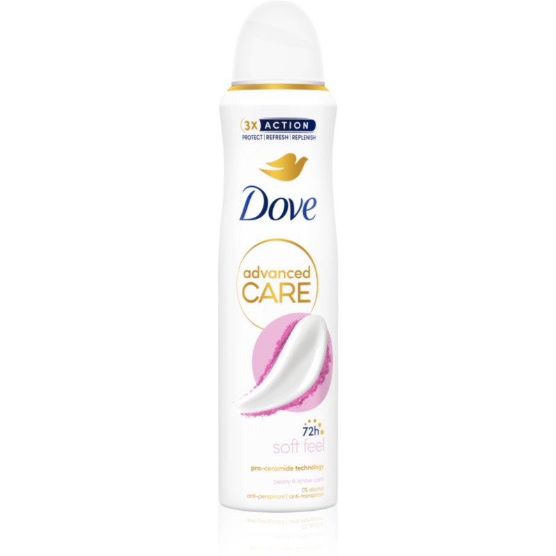 Dove Advanced Care Soft Feel antiperspirant Spray 150 ml