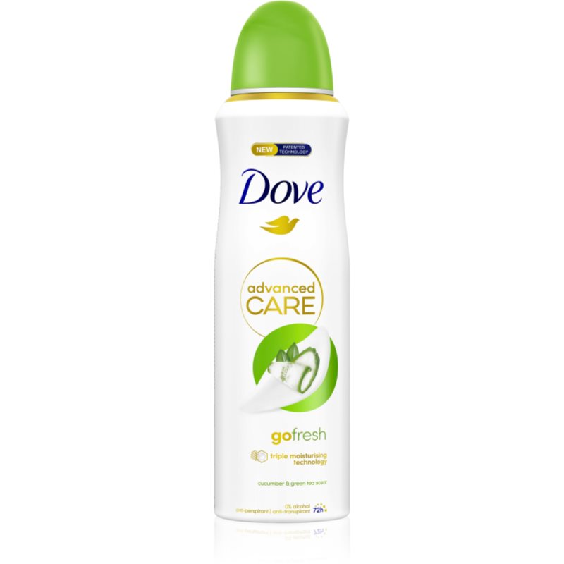 Dove Advanced Care Cucumber & Green Tea antiperspirant 72 ore 200 ml