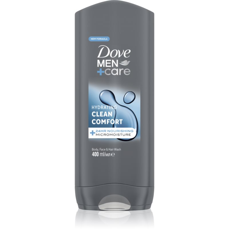 Dove Men+Care Clean Comfort Gel de duș pentru bărbați 400 ml