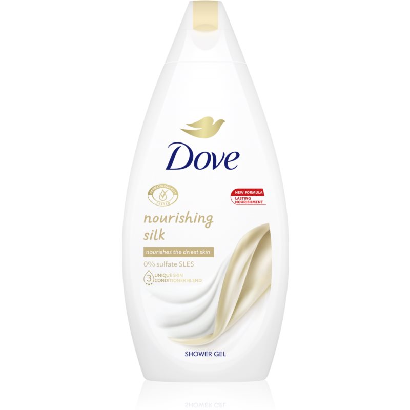 Dove Nourishing Silk gel de dus hranitor pentru piele neteda si delicata 450 ml