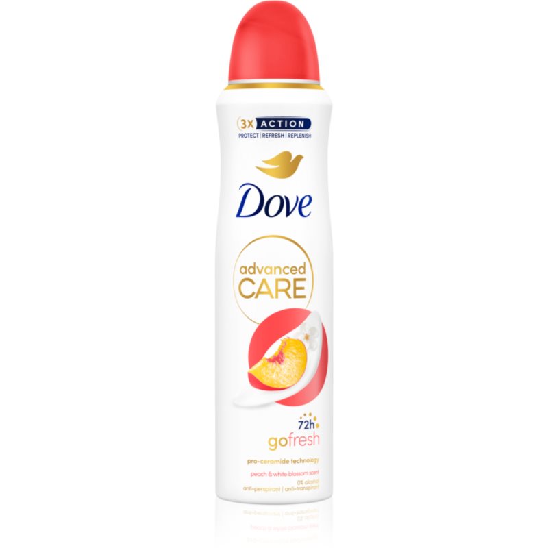 Dove Advanced Care Peach & White Blossom antiperspirant pentru femei 150 ml