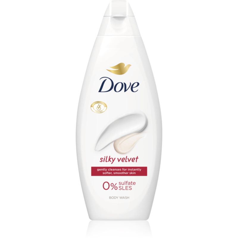 Dove Silky Velvet gel de duș 250 ml